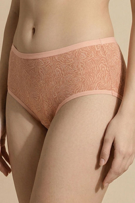 Zivame Medium Rise Full Coverage Hipster Panty (Pack of 3) - Multicolor — image 8